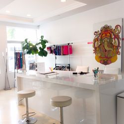 Glow Hot Yoga - New location reception area