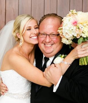 Photo of Stieg Strand Realtor - RE/MAX Results - Eden Prairie, MN, US. This is one proud dad, "giving away" his daughter to a great son in law, Ryan!