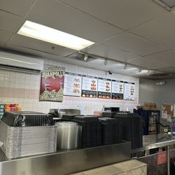At one of my favorite spots for great tasting chicken.