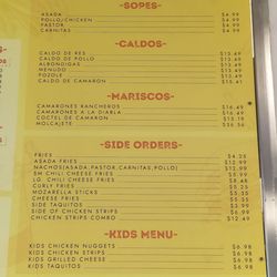 Mr Pepe's Burgers - Menu