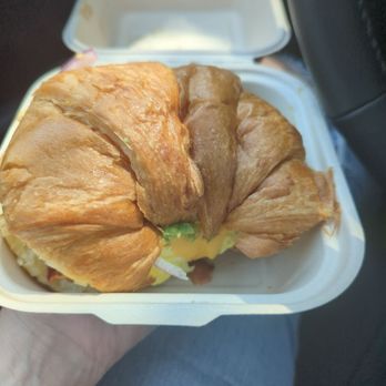 Kraemer's Coffee Bistro - Breakfast croissant sandwich - Coffee & Tea Near Me - Riverside, California Kraemer's Coffee Bistro - Breakfast croissant sandwich - Coffee & Tea Near Me - Riverside, California