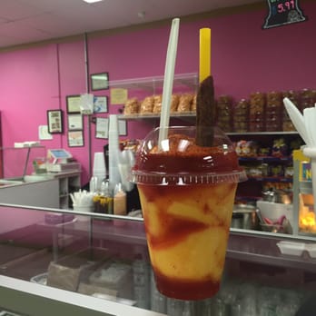 La Michoacana - Mangonada = chili + mango sorbet = YUM. - Ice Cream & Frozen Yogurt Near Me - Madison, Wisconsin