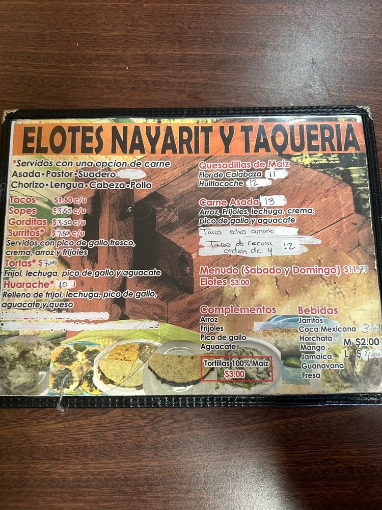 ELOTES NAYARIT Y TAQUERIA Updated April 2024 5111 Nolensville Pike, Nashville, Tennessee