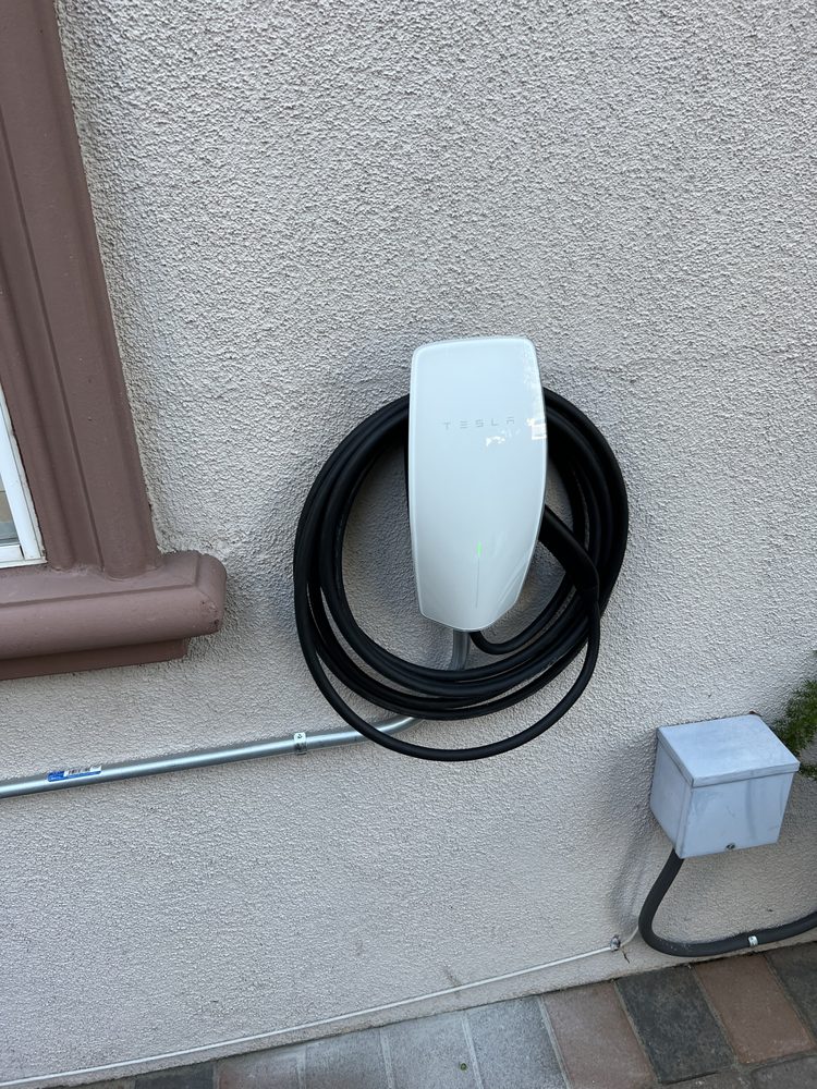 Slide of EV Charger Services