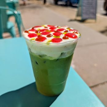Camp Cove - Caprese Matcha - Cafes Near Me - Sacramento, California