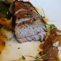 Garlic's Of London - Coffee crusted pork