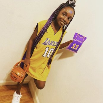 Renae Braids - Med Purple Box braids on little super star - Hair Stylists Near Me Renae Braids - Med Purple Box braids on little super star - Hair Stylists Near Me