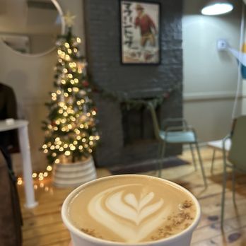 Rival Bros Coffee - Maple tahini latte - Coffee & Tea Near Me - Philadelphia, Pennsylvania Rival Bros Coffee - Maple tahini latte - Coffee & Tea Near Me - Philadelphia, Pennsylvania