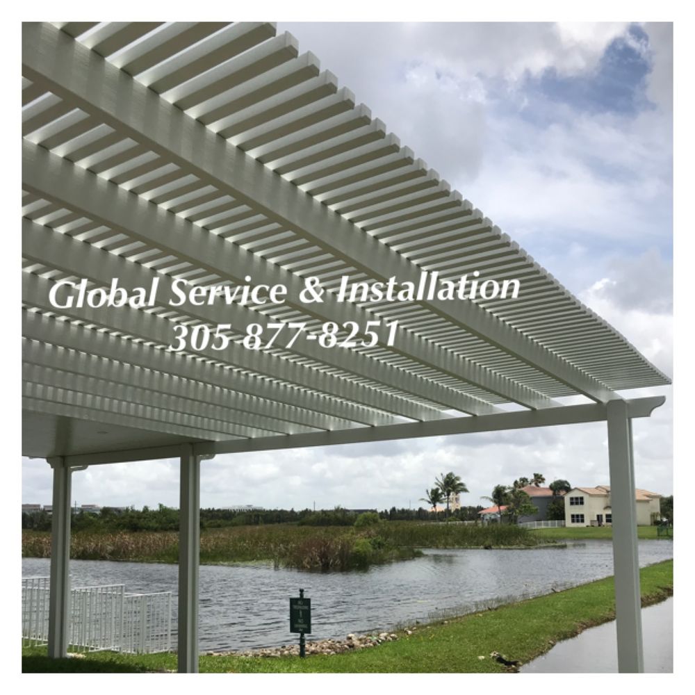 Slide of Global Service & Installation
