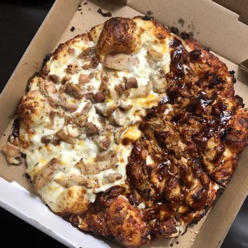 Track Town Pizza - Small pizza ($18.90), half BBQ chicken, half garlic chicken - Pizza Near Me - Eugene, Oregon Track Town Pizza - Small pizza ($18.90), half BBQ chicken, half garlic chicken - Pizza Near Me - Eugene, Oregon