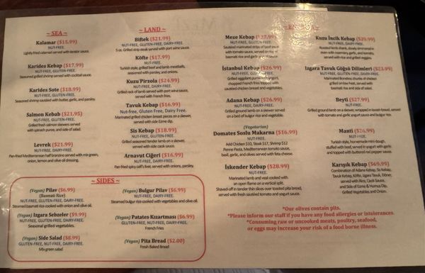 Menu photo 1 Mezé Restaurant Washington, DC, DC