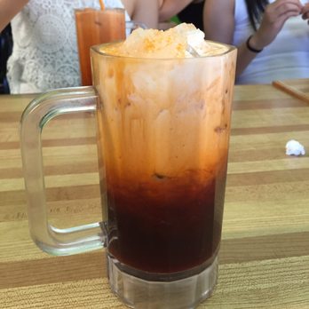 Seree Coffee Shop - Thai tea in a beer mug - Breakfast & Brunch Near Me - Los Angeles, California
