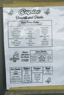 Menu photo 1 Cupies Maui Kahului, HI