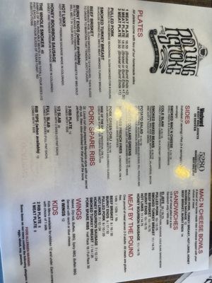 Menu photo 1 Rolling Smoke BBQ - Centennial Centennial, CO