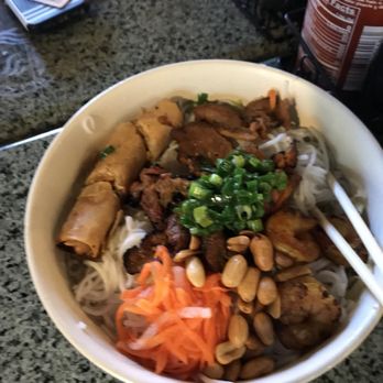 Pho Saigon 8 - Vermicelli with pork and egg rolls - Vietnamese Near Me - Las Vegas, Nevada Pho Saigon 8 - Vermicelli with pork and egg rolls - Vietnamese Near Me - Las Vegas, Nevada