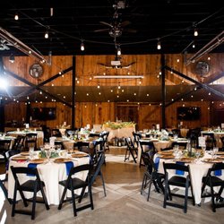 River Fort Ranch - Wedding reception inside the barn