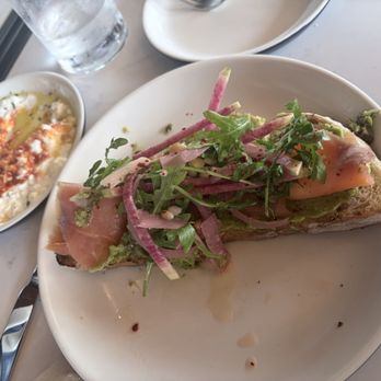 North Italia - Smoke salmon toast - Italian Near Me - Brea, California