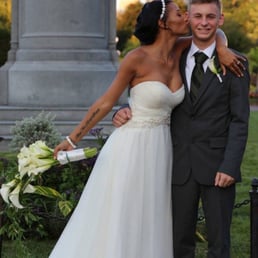My brother and I after the ceremony ! From a size 8 to a 2 ! My brother and I after the ceremony ! From a size 8 to a 2 !