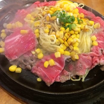 Pepper Lunch USA - #5 ramen, corn, beef - Teppanyaki Near Me - Milpitas, California