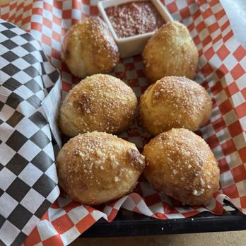 Lava Louie's - garlic knots with marinara sauce - yum - Pizza Near Me - Oak Harbor, Washington Lava Louie's - garlic knots with marinara sauce - yum - Pizza Near Me - Oak Harbor, Washington