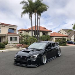 Stretched tires, Subaru, camber