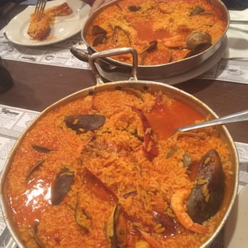 Antonio's Restaurant - 2 paella for 2 crazy amount of food!!! So good!!! - Portuguese Near Me - New Bedford, Massachusetts