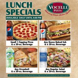 Vocelli Pizza- Ellicott City - Lunch Specials
