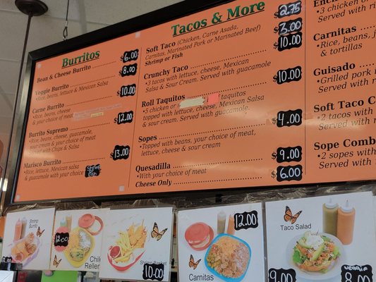 Menu photo 1 Monarca Mexican Grill Salem, OR