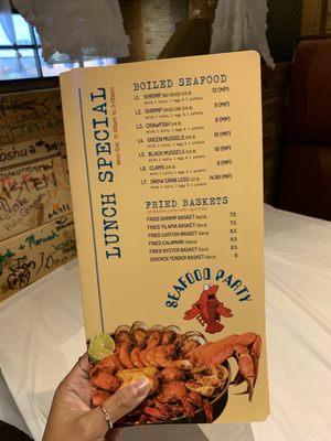 Menu photo 1 Seafood Party Lawton Lawton, OK
