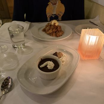 Black Cat Bistro - Chocolate mousse desert - New American Near Me - Cambria, California