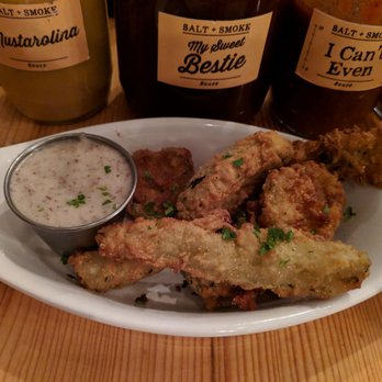 Salt + Smoke - Fried pickles - Bars Near Me - Saint Louis, Missouri Salt + Smoke - Fried pickles - Bars Near Me - Saint Louis, Missouri