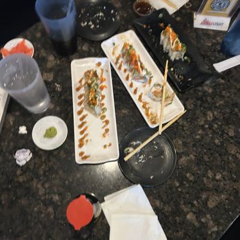 I Love Sushi - unfinished food we refused to pay for - Sushi Bars Near Me - Clovis, California