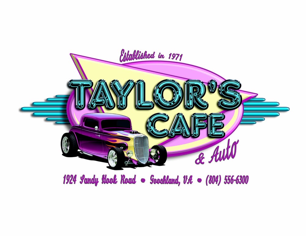 Taylor's Exxon, Cafe & Convenience Logo