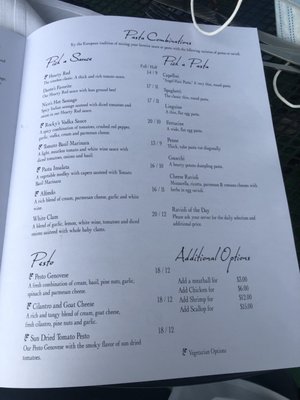 Menu photo 1 The Gourmet Noodle Crested Butte, CO Menu photo 1 The Gourmet Noodle Crested Butte, CO