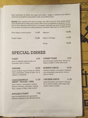 Menu photo 4 Oblò Verona, VR Menu photo 4 Oblò Verona, VR