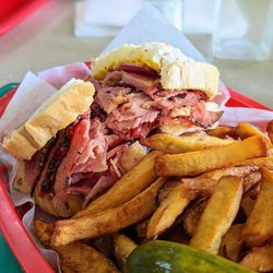 Anny's Dairy Bar - Montreal Smoked Meat Sandwich