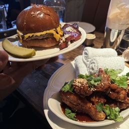 Classic Au Cheval Double Cheeseburger General Jane's Fried Chicken