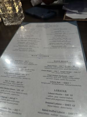 Menu photo 1 Joseph's By The Sea Old Orchard Beach, ME