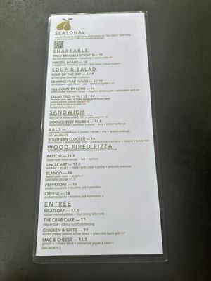 Menu photo 7 The Leaning Pear Wimberley, TX