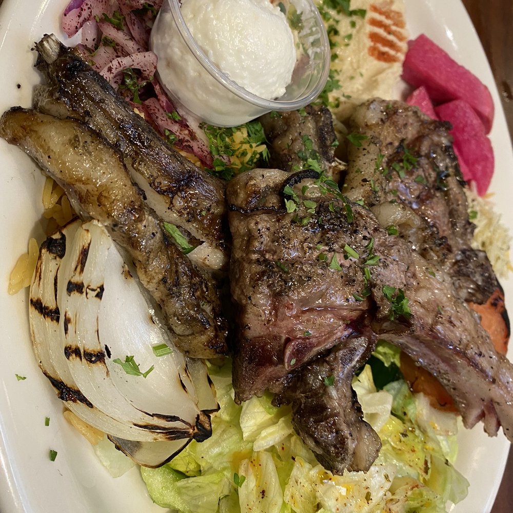 Taboon Mediterranean - LAMB CHOPS - Mediterranean Near Me - Long Beach, California