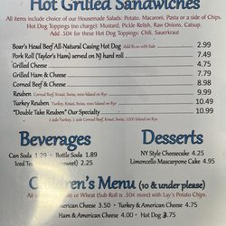 Jersey Girls' Deli - Menu 2026