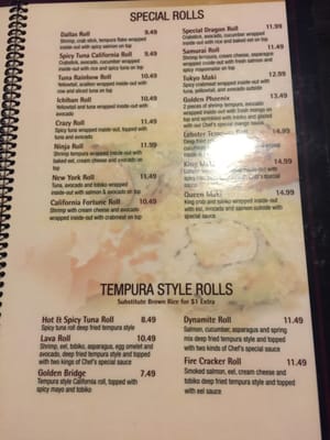 Menu photo 6 Hayashi Midtown Lubbock, TX