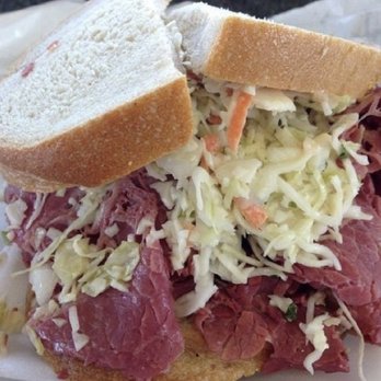 Bread Basket - "17 1/2" Corned Beef with Cole slaw - Delis Near Me - Livonia, Michigan