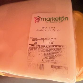 Marketon - Lard - Grocery Near Me - Las Vegas, Nevada