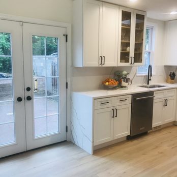 A and E Construction - AFTER shot of left side of kitchen - General Contractors Near Me - Washington, DC, District of Columbia