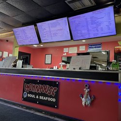 Monkhouse Soul & Seafood  - Front ordering area