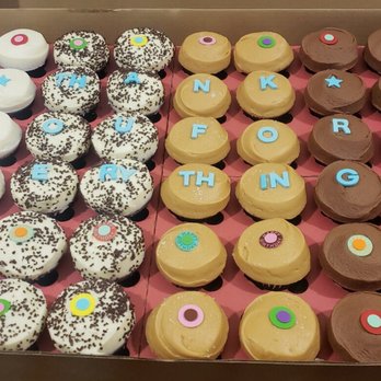 Sprinkles Las Vegas - The display!!!!! - Cupcakes Near Me - Las Vegas, Nevada