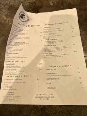 Menu photo 2 Wiseacre Brewing Company Memphis, TN Menu photo 2 Wiseacre Brewing Company Memphis, TN