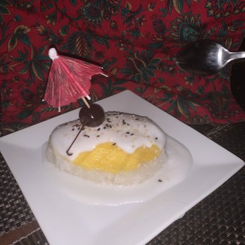 Siam - Sticky rice, mango and coconut cream - Thai Near Me - Telluride, Colorado