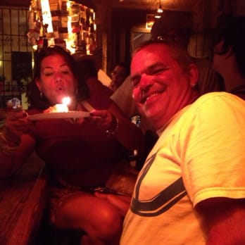 El Batey - Cake from a sweet local girl to celebrate my birthday at El Bstey! - Dive Bars Near Me - San Juan, Puerto Rico